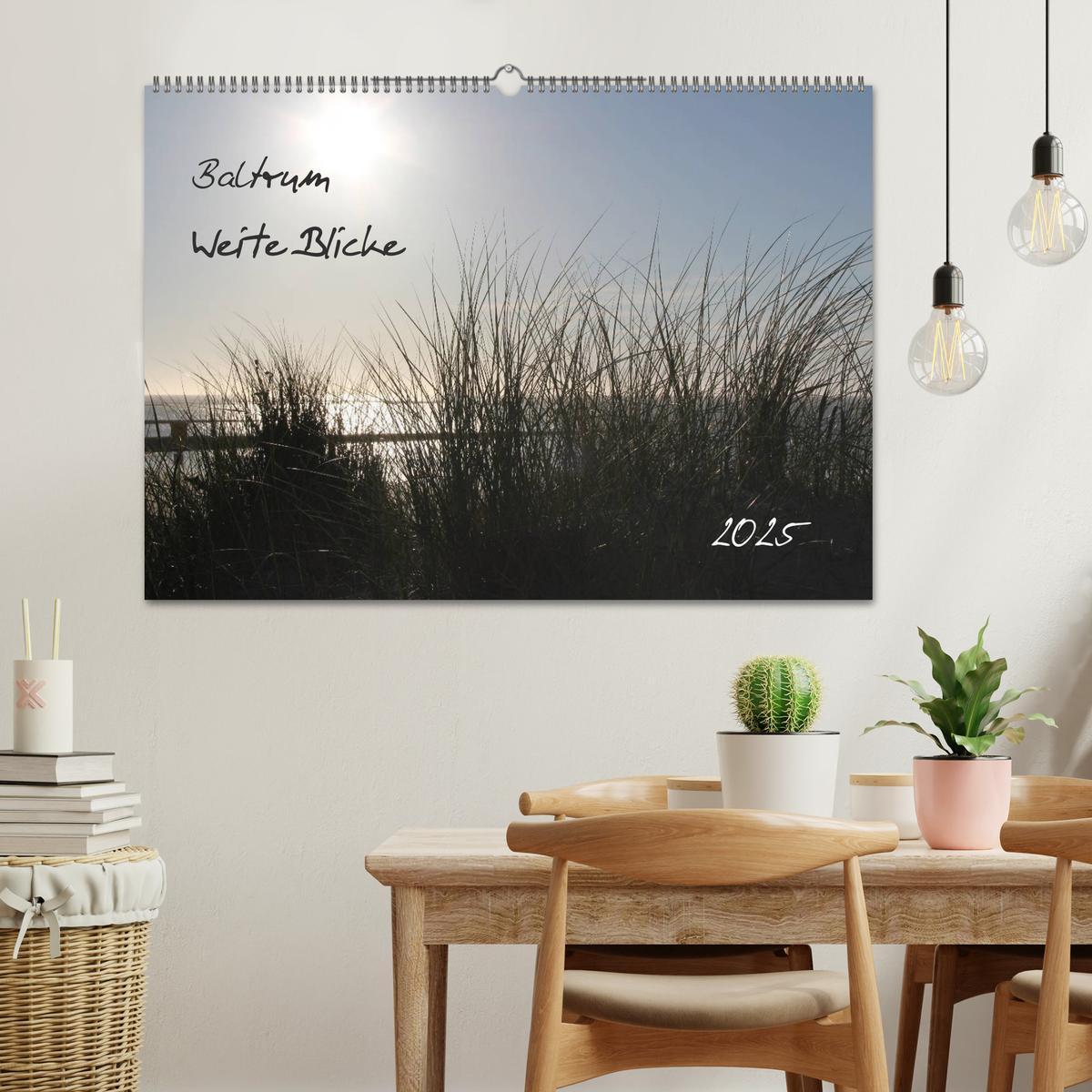 Bild: 9783435832248 | Baltrum (Wandkalender 2025 DIN A2 quer), CALVENDO Monatskalender