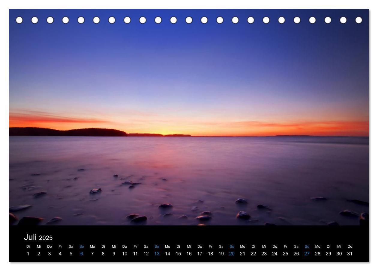 Bild: 9783435796731 | Sonnenuntergänge (Tischkalender 2025 DIN A5 quer), CALVENDO...