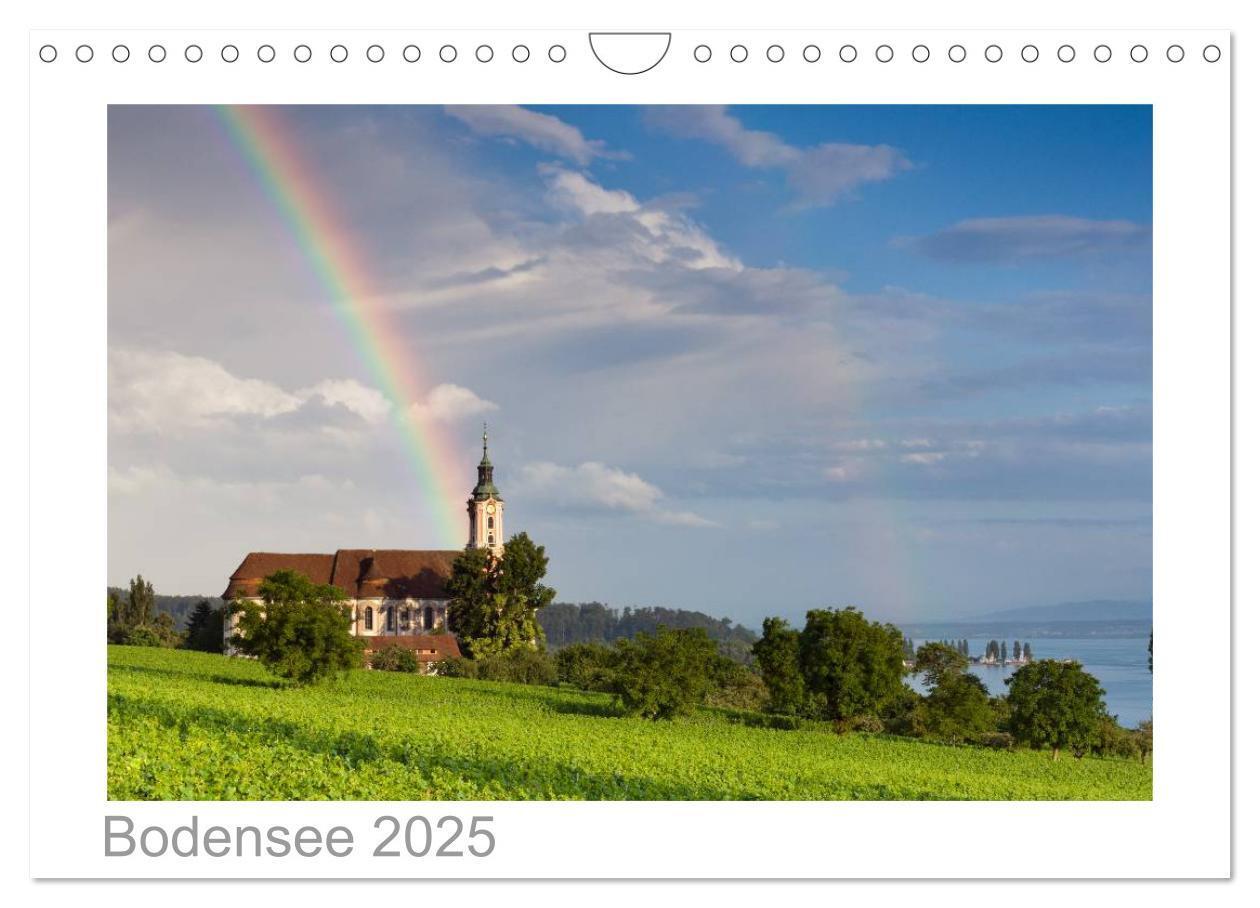 Cover: 9783435820153 | Bodensee 2025 (Wandkalender 2025 DIN A4 quer), CALVENDO Monatskalender