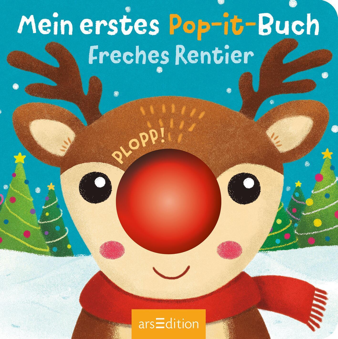 Bild: 9783845855257 | Mein erstes Pop-it-Buch - Freches Rentier | Plopp! | Buch | 10 S.