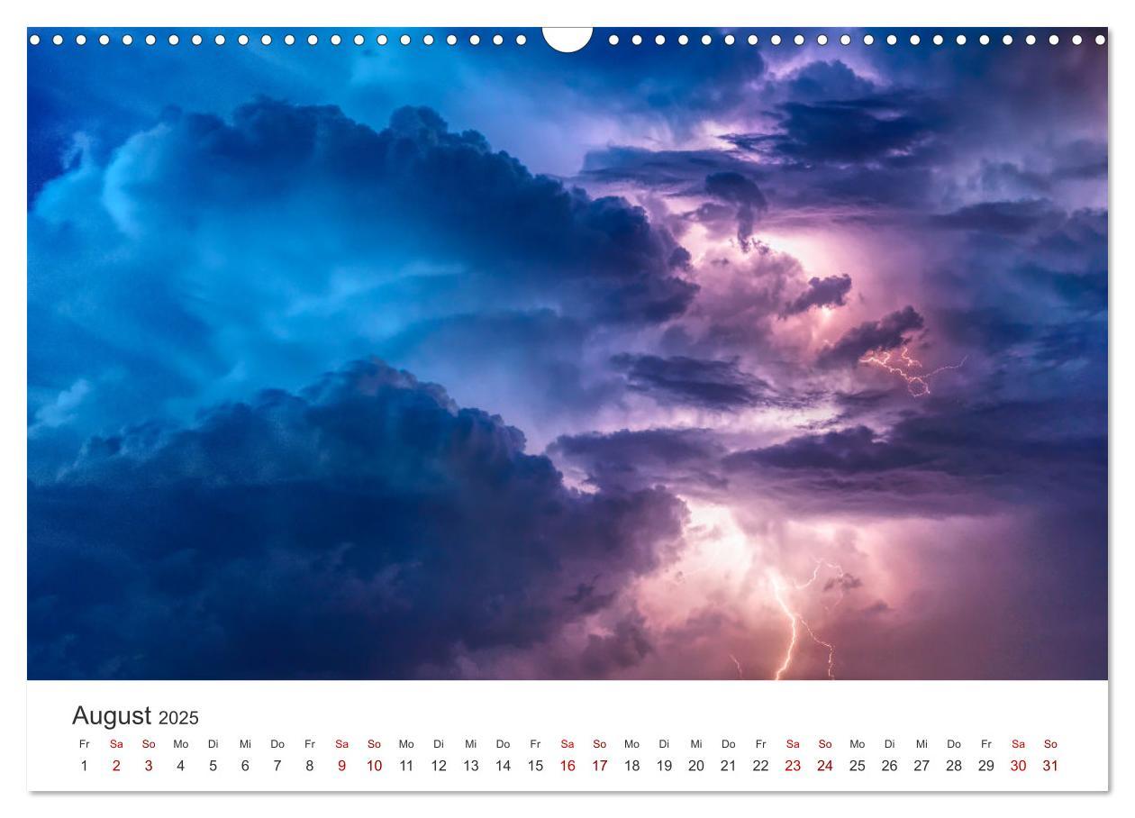 Bild: 9783435273973 | Gewitter - atemberaubende Naturschauspiele (Wandkalender 2025 DIN...