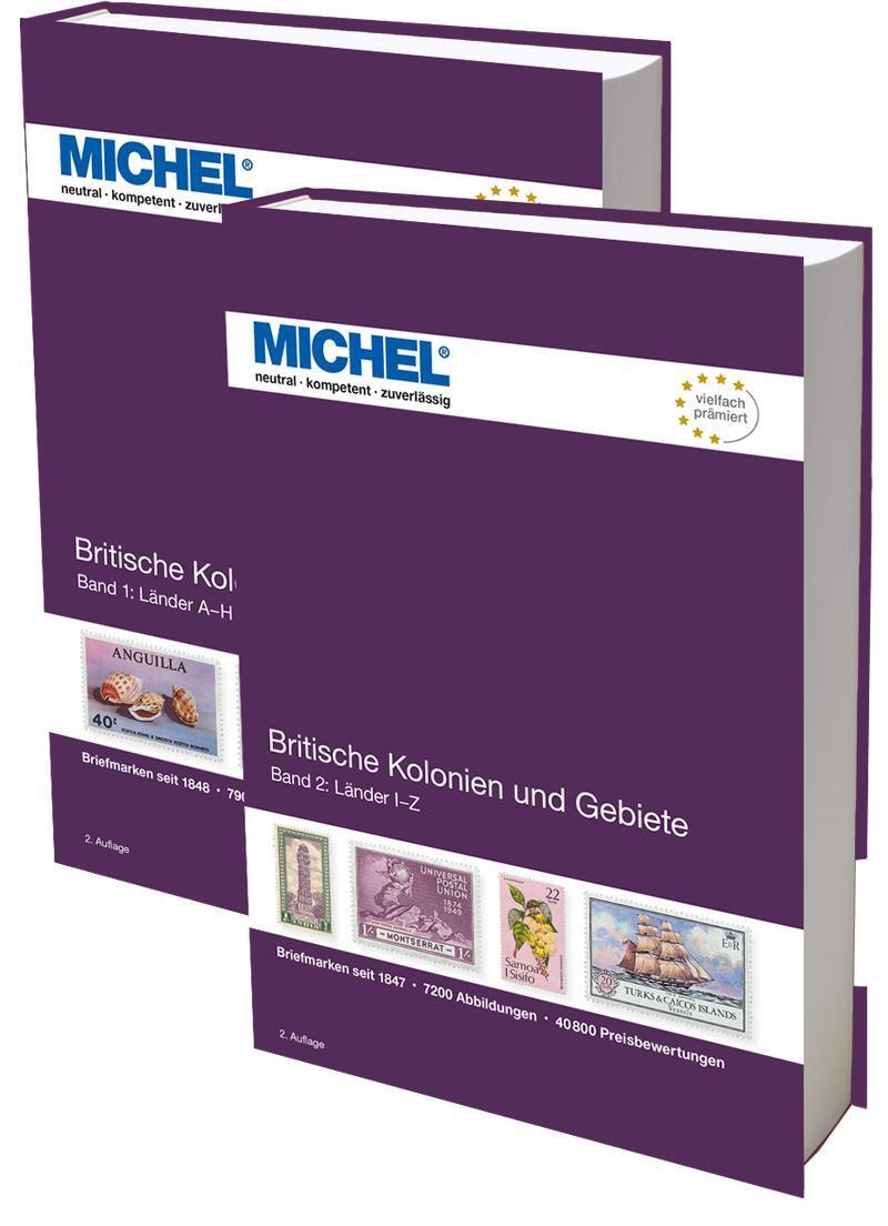 Cover: 9783954024674 | Britische Kolonien und Gebiete | In zwei Bänden | MICHEL-Redaktion