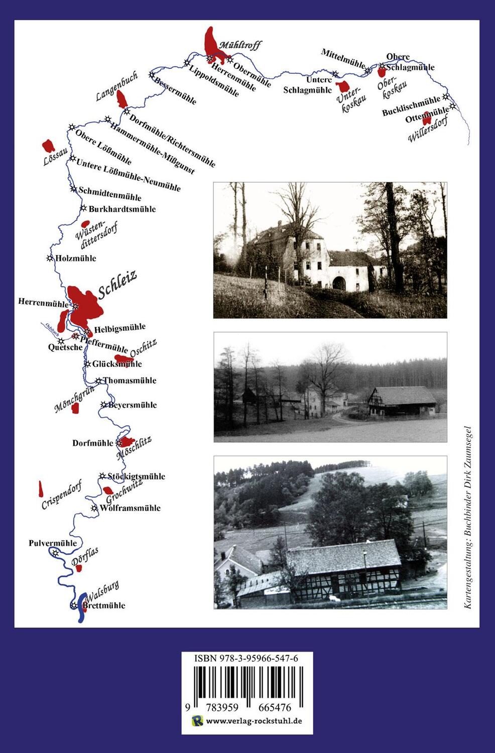 Rückseite: 9783959665476 | Wassermühlen an der Wisenta | Jürgen Knoch | Buch | Deutsch | 2021