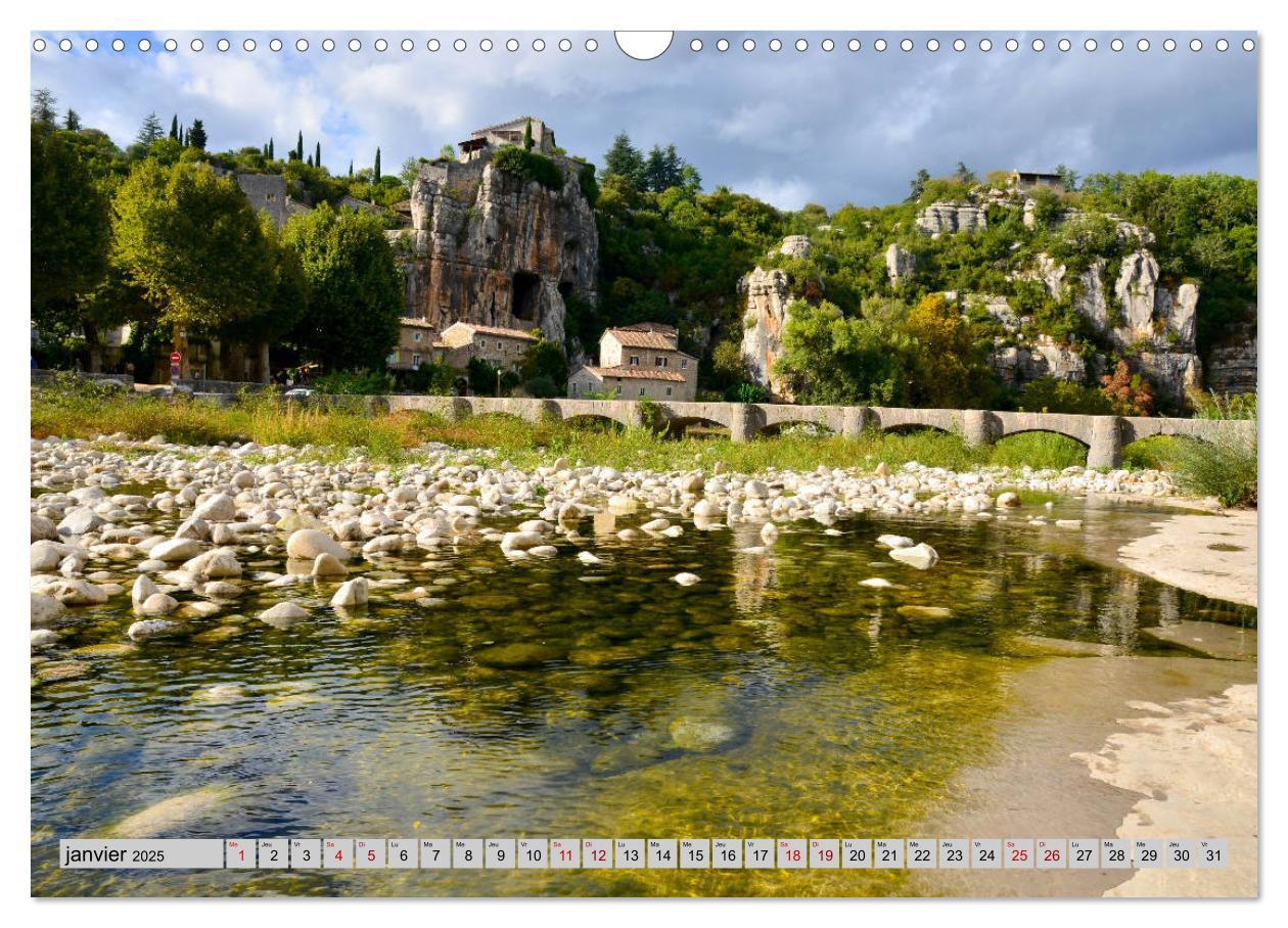 Bild: 9781325949601 | La beauté de l'Ardèche (Calendrier mural 2025 DIN A3 vertical),...