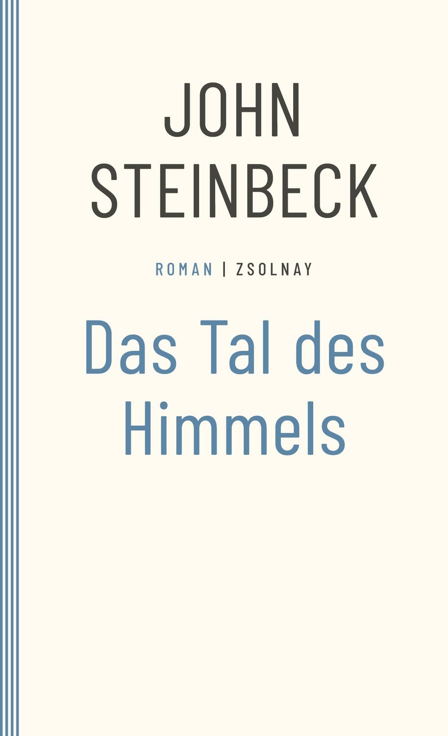 Cover: 9783552075528 | Das Tal des Himmels | Roman | John Steinbeck | Taschenbuch | Paperback