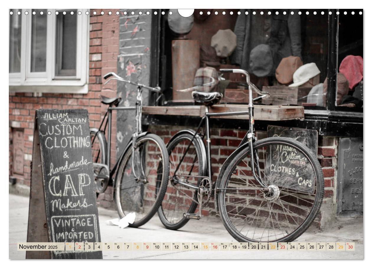 Bild: 9783435155699 | Fahrrad Alltag - Film Noir Style (Wandkalender 2025 DIN A3 quer),...