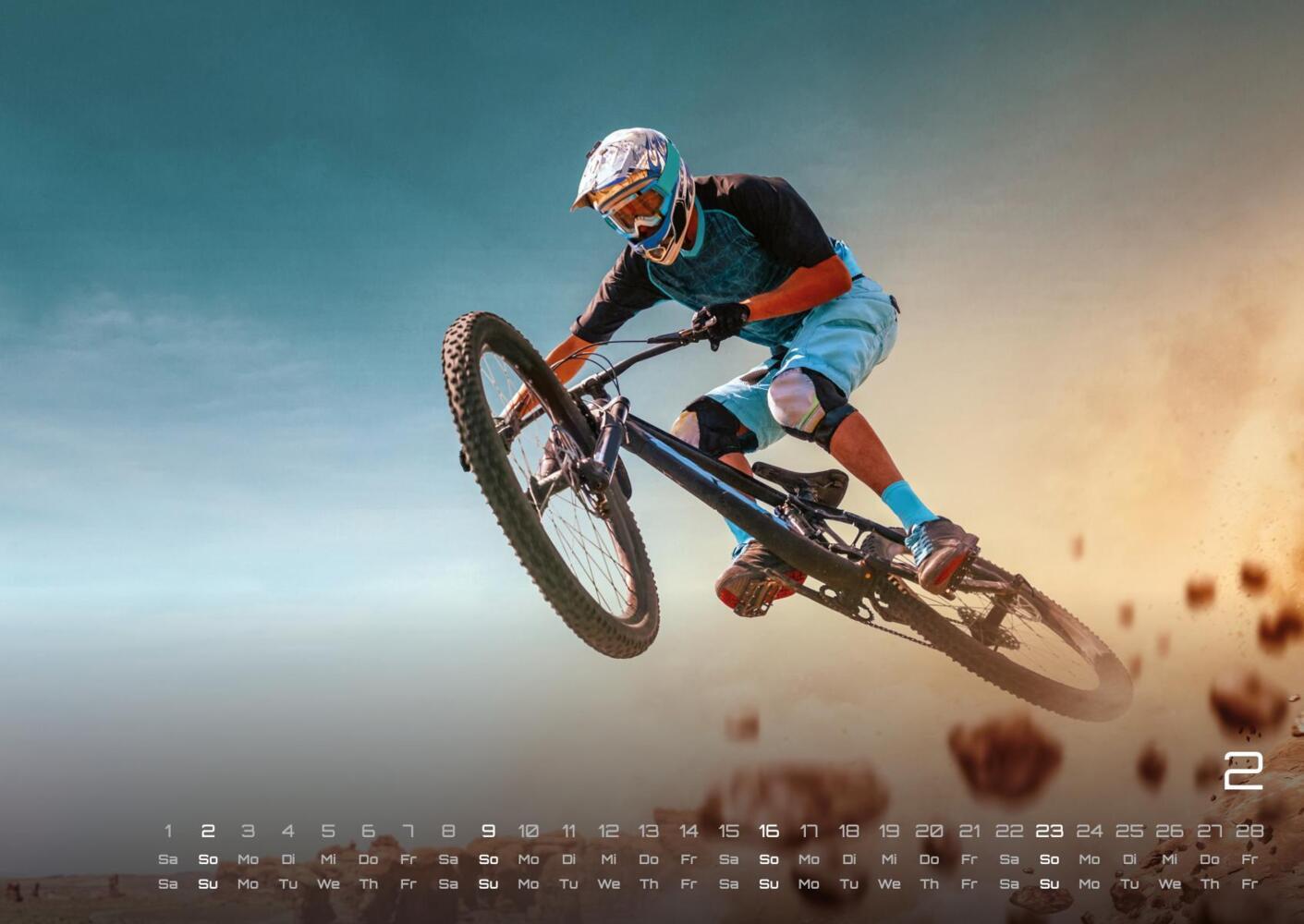 Bild: 9783986734121 | MTB Mountainbike - 2025 - Kalender DIN A2 | GP-Fever.de | Kalender