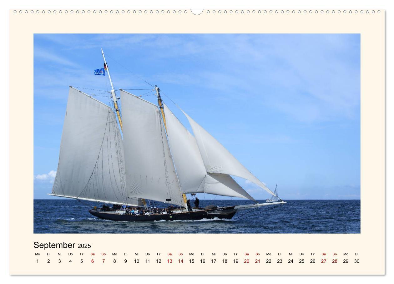 Bild: 9783435310364 | Unter vollen Segeln Traditionssegler auf der Ostsee (Wandkalender...