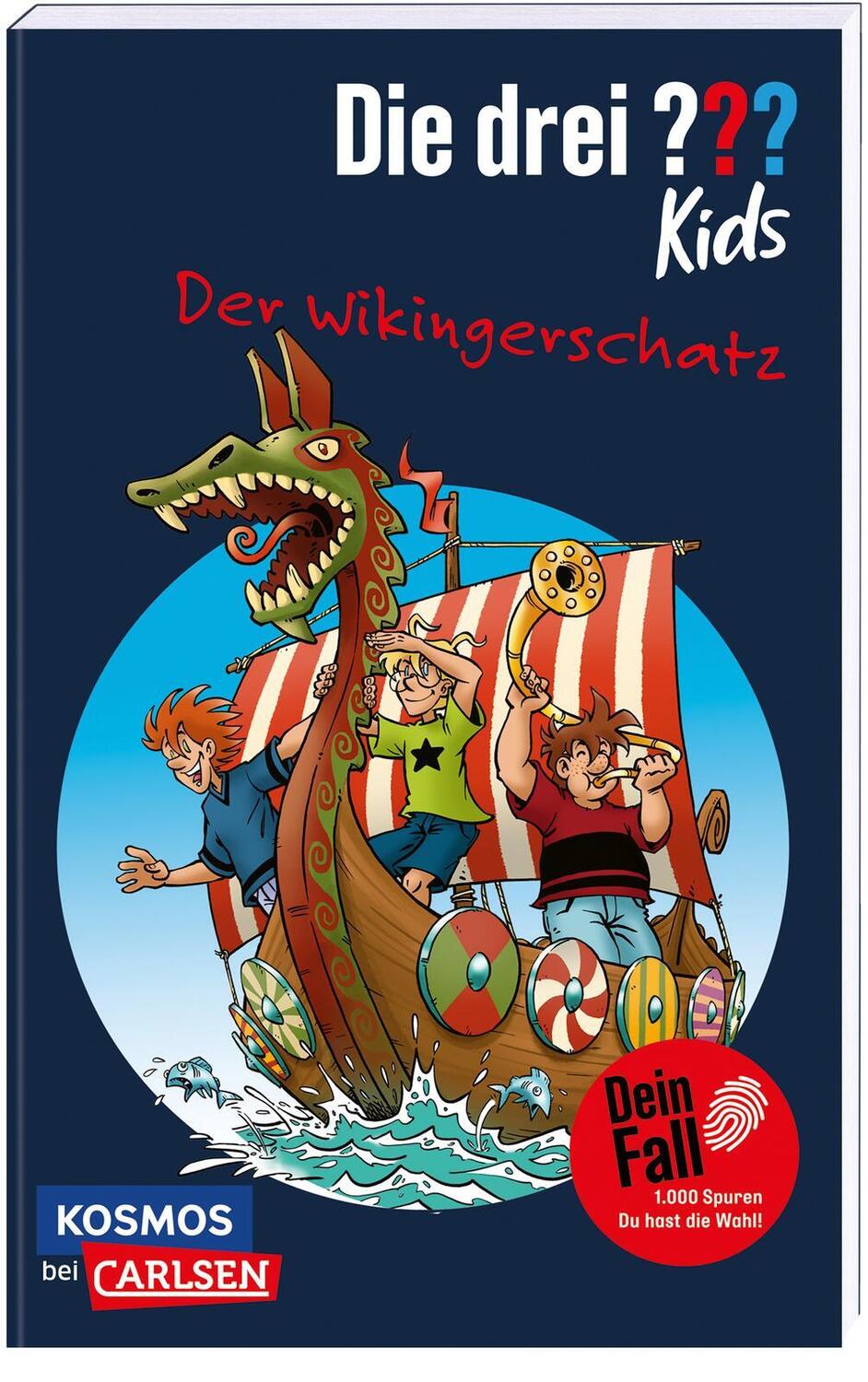 Cover: 9783551321329 | Die drei ??? Kids Dein Fall: Der Wikingerschatz | Boris Pfeiffer