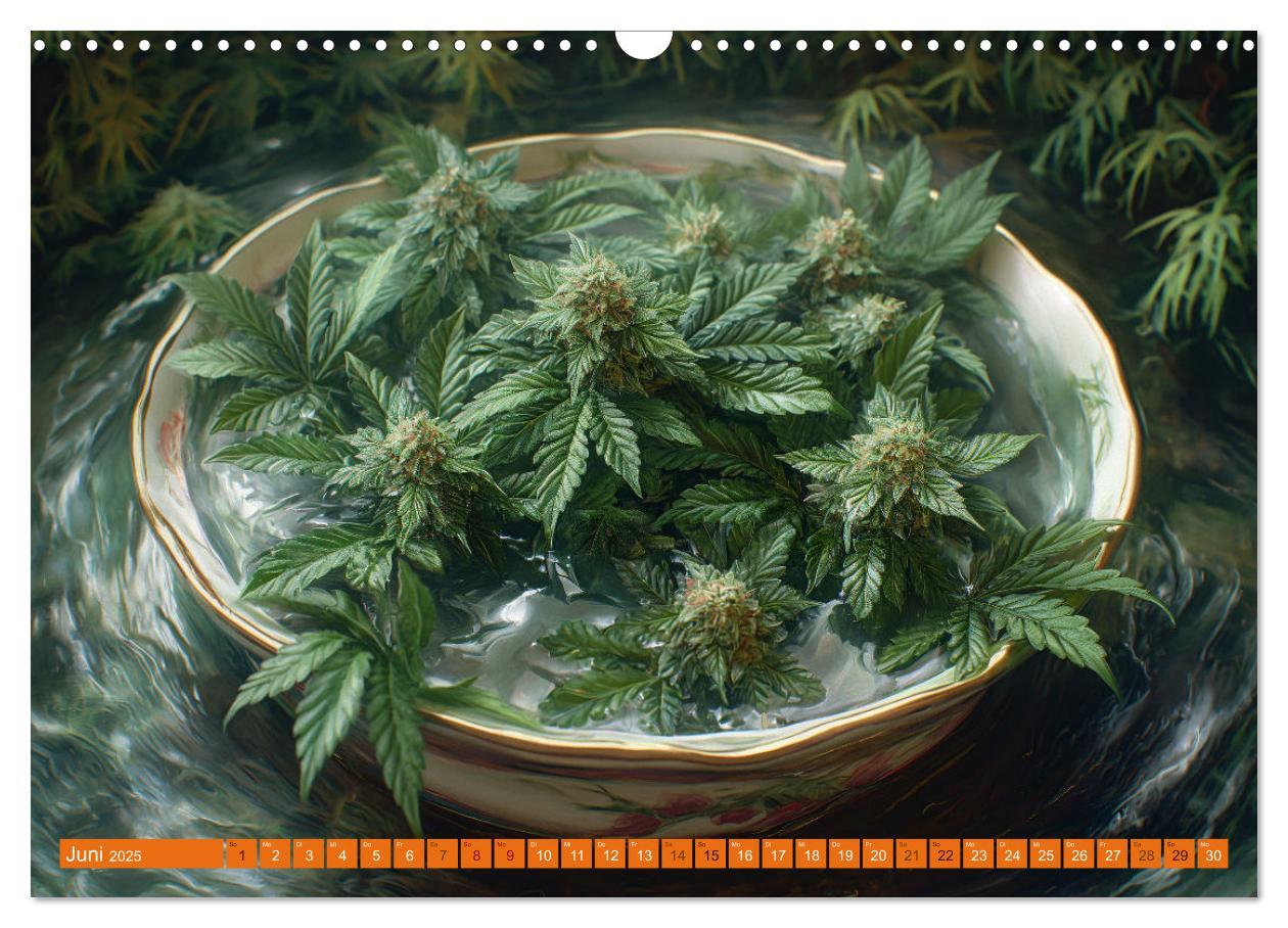 Bild: 9783383764714 | High Moments - Ein Jahr im Zeichen von Cannabis (Wandkalender 2025...