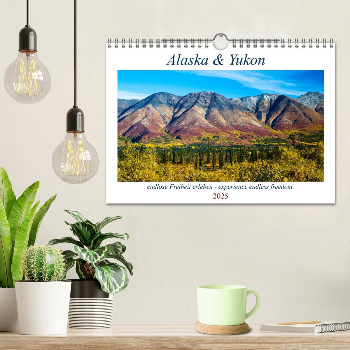 Bild: 9783435248995 | Alaska und Yukon, endlose Freiheit erleben (Wandkalender 2025 DIN...