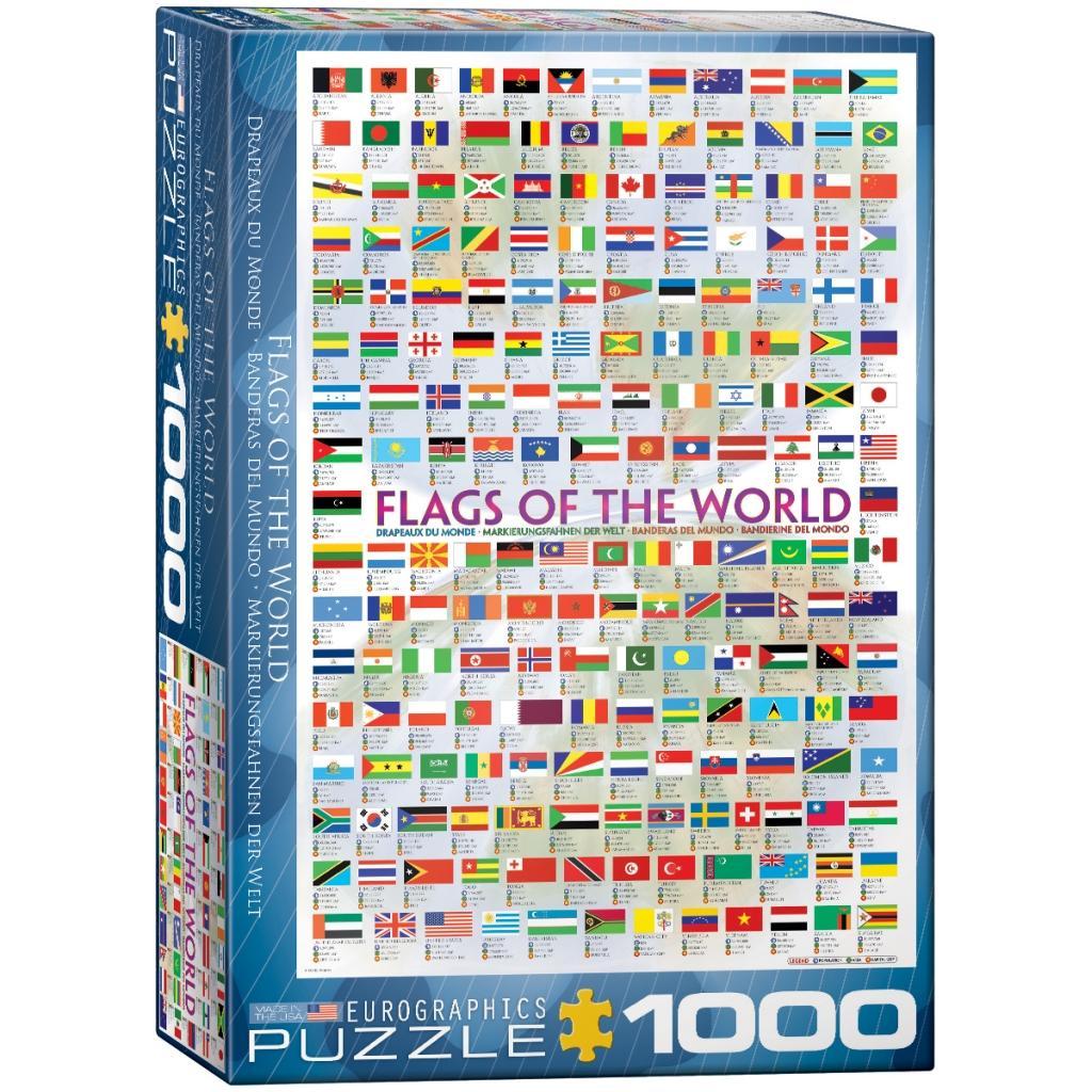 Cover: 628136601283 | Flags of the World | Spiel | 601283 | Englisch | 2022 | Eurographics