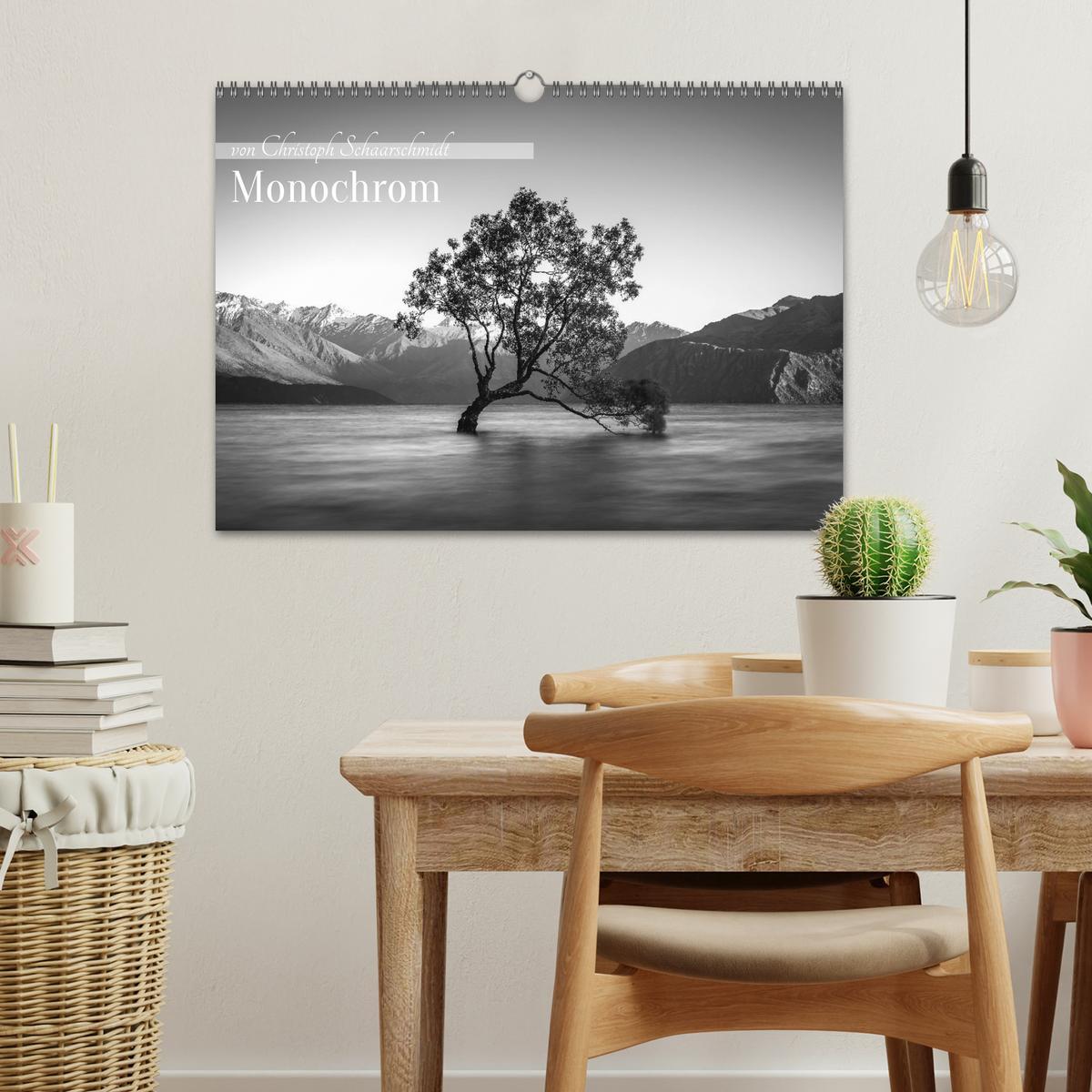 Bild: 9783383873331 | Monochrome Wonders (Wandkalender 2025 DIN A3 quer), CALVENDO...