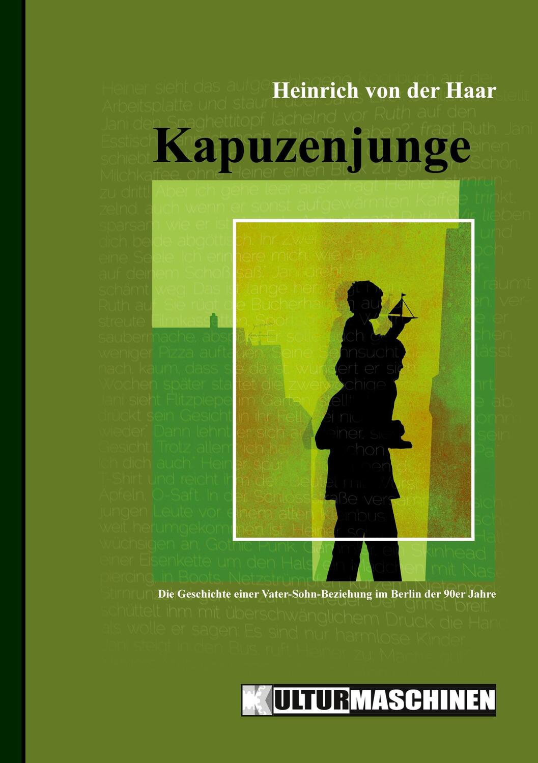 Cover: 9783967630046 | Kapuzenjunge | Heinrich von der Haar | Taschenbuch | Paperback | 2019