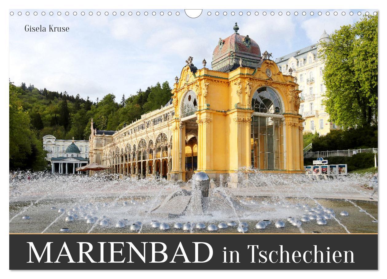 Cover: 9783383897542 | Marienbad in Tschechien (Wandkalender 2025 DIN A3 quer), CALVENDO...