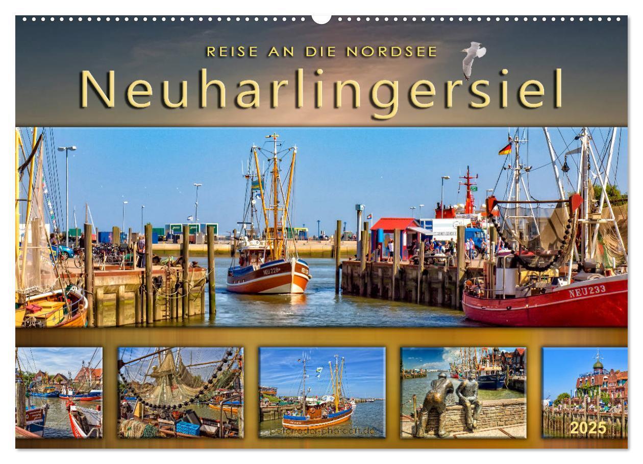 Cover: 9783435435623 | Reise an die Nordsee - Neuharlingersiel (Wandkalender 2025 DIN A2...