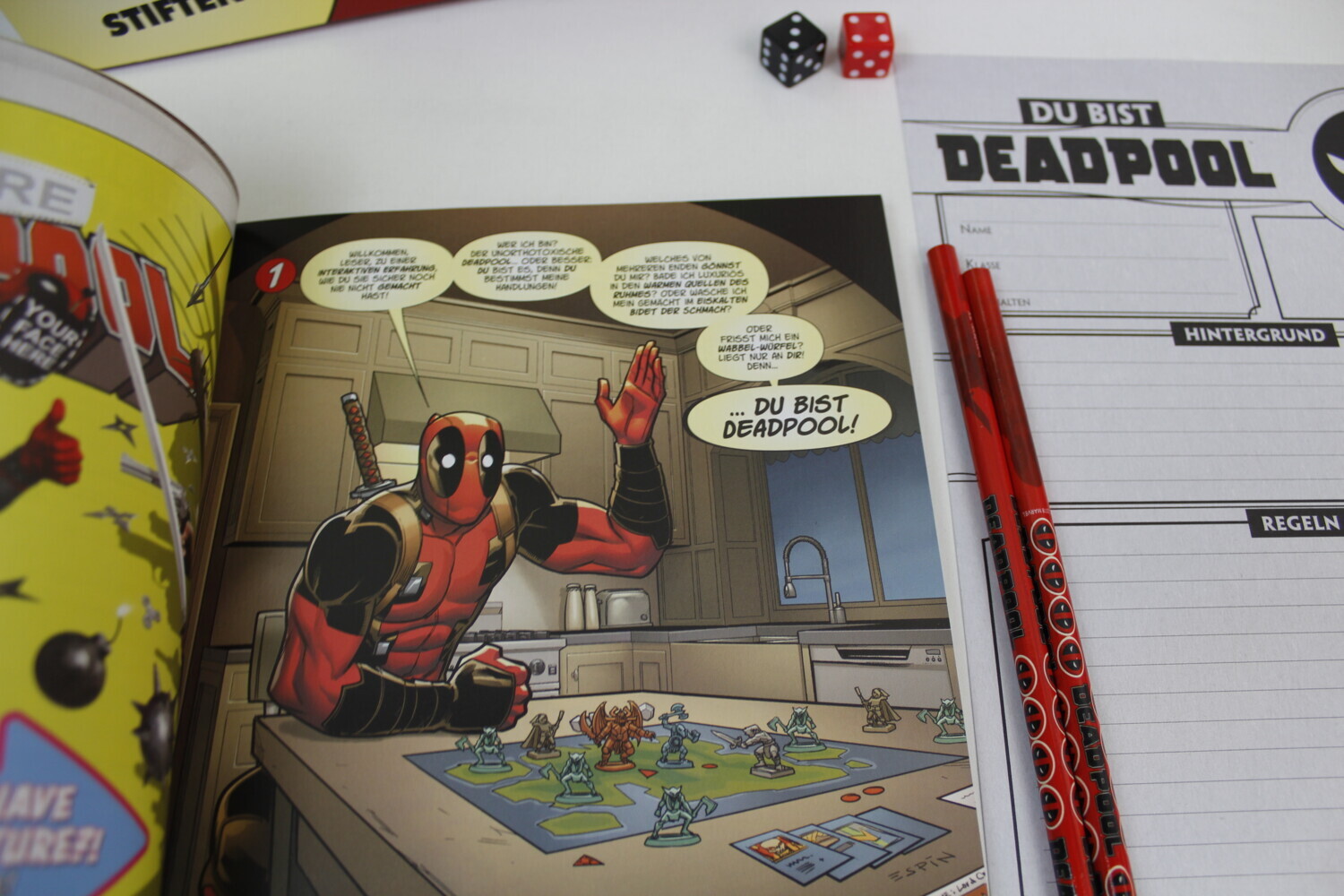 Bild: 9783741608964 | Du bist Deadpool - Der interaktive Spiele-Comic | Al Ewing (u. a.)