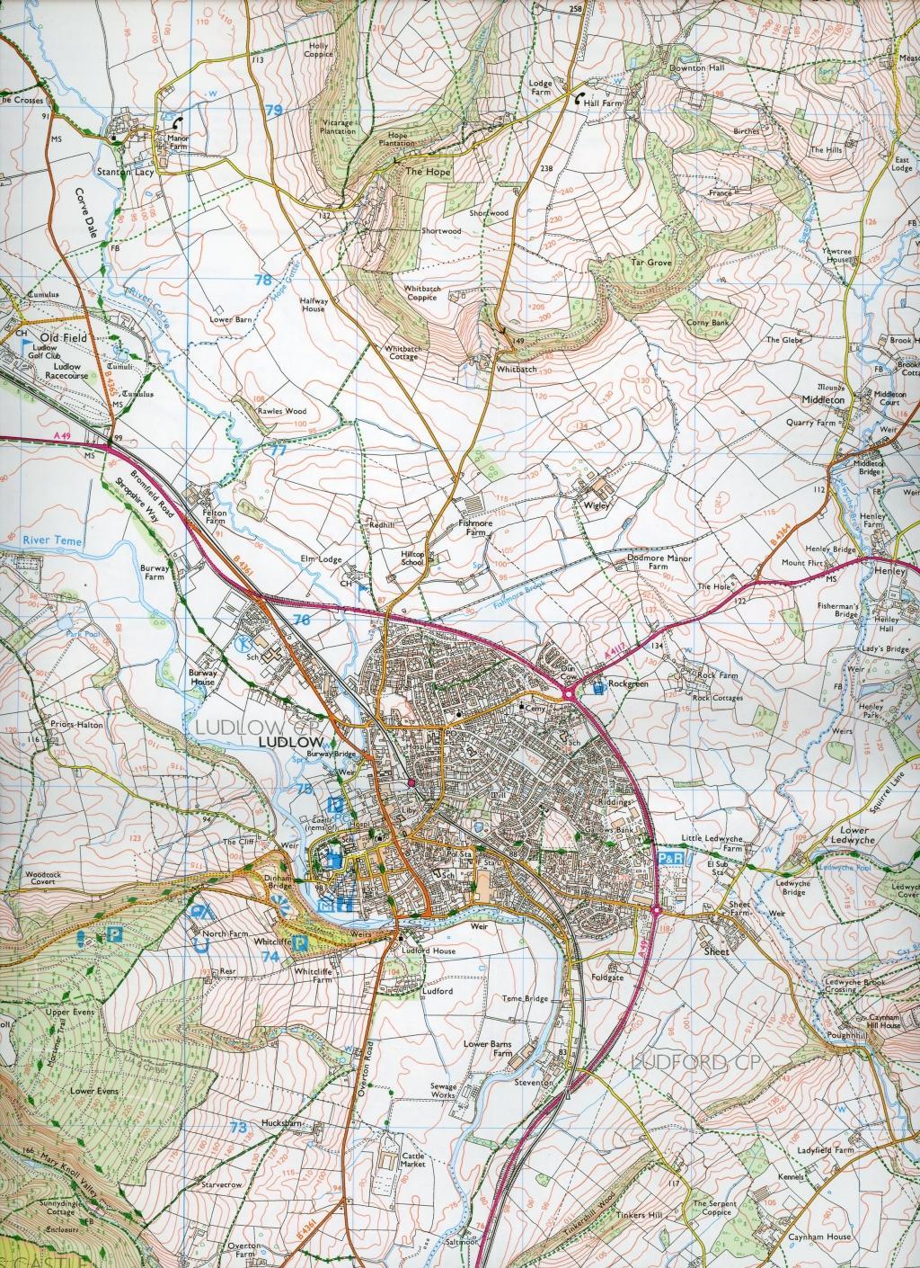 Bild: 9780319243961 | Ludlow and Tenbury Wells | Ordnance Survey | (Land-)Karte | Englisch