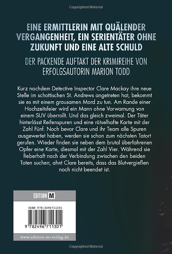 Rückseite: 9782496711301 | Die Nummern des Todes | Marion Todd | Taschenbuch | 368 S. | Deutsch