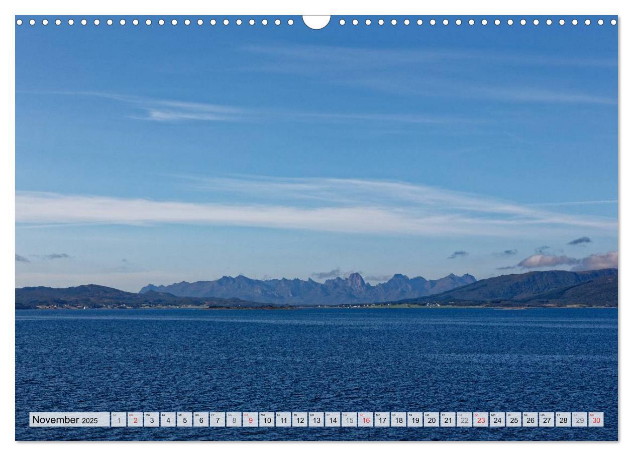 Bild: 9783435617791 | Hurtigruten - Faszination Natur (Wandkalender 2025 DIN A3 quer),...