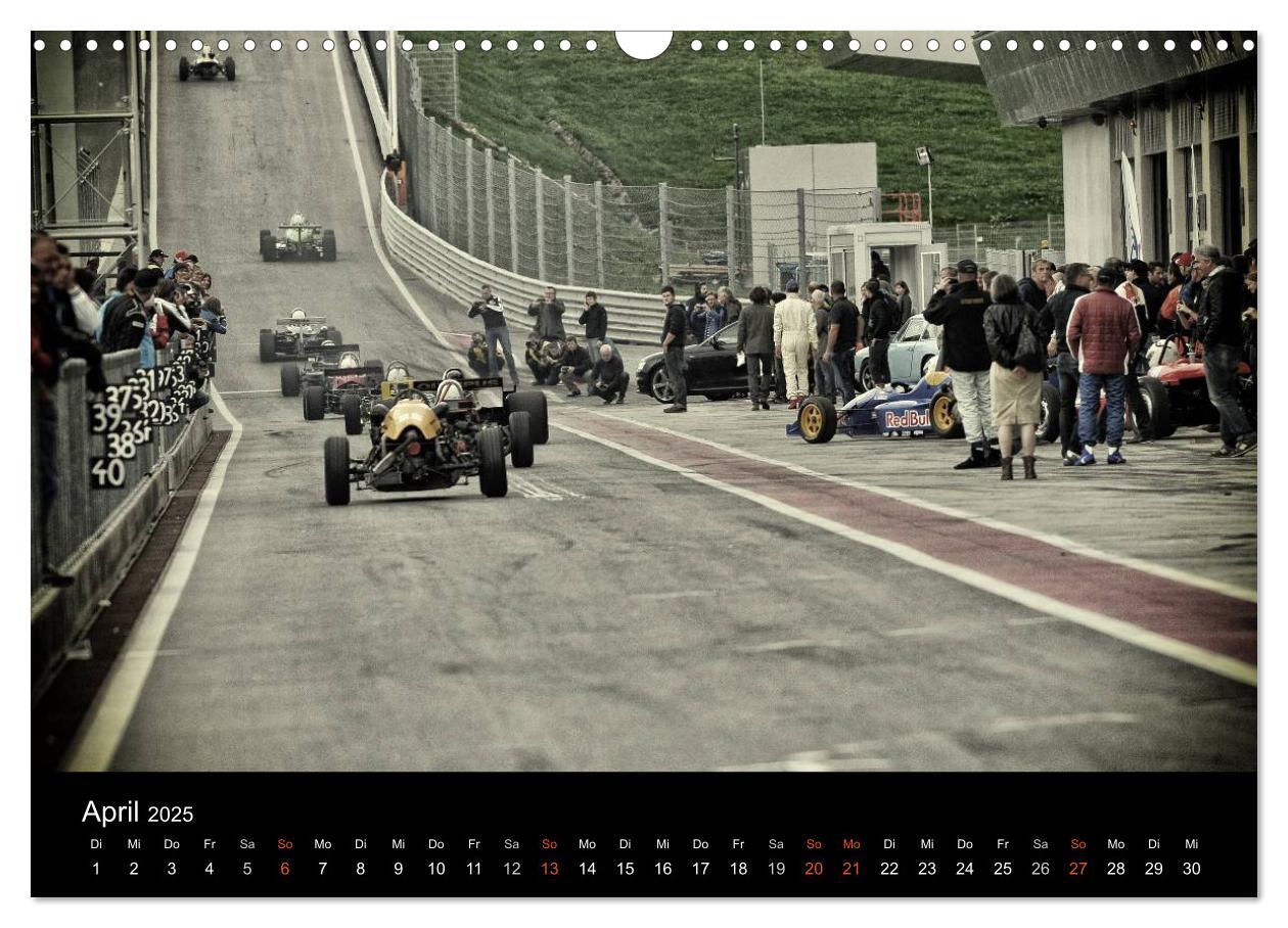 Bild: 9783435759606 | Raceday (Wandkalender 2025 DIN A3 quer), CALVENDO Monatskalender