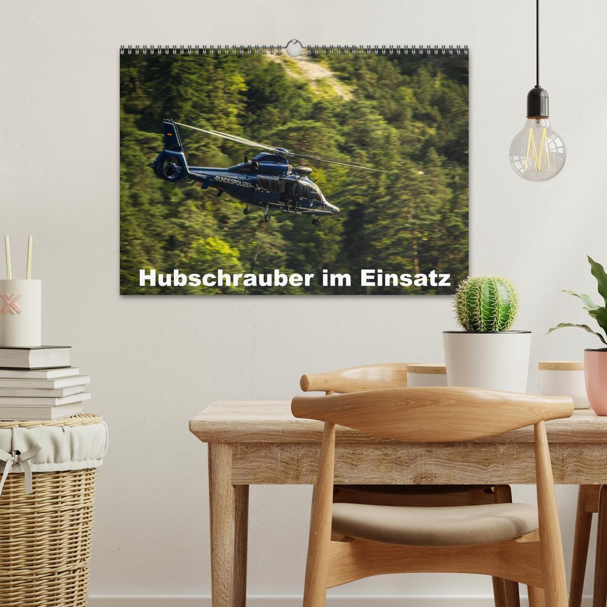 Bild: 9783435785964 | Hubschrauber im Einsatz (Wandkalender 2025 DIN A3 quer), CALVENDO...