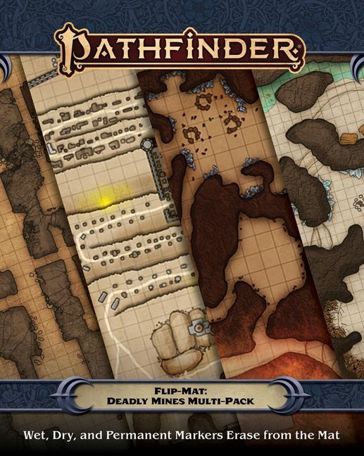 Cover: 9781640784826 | Pathfinder Flip-Mat: Deadly Mines Multi-Pack | Jason Engle (u. a.)