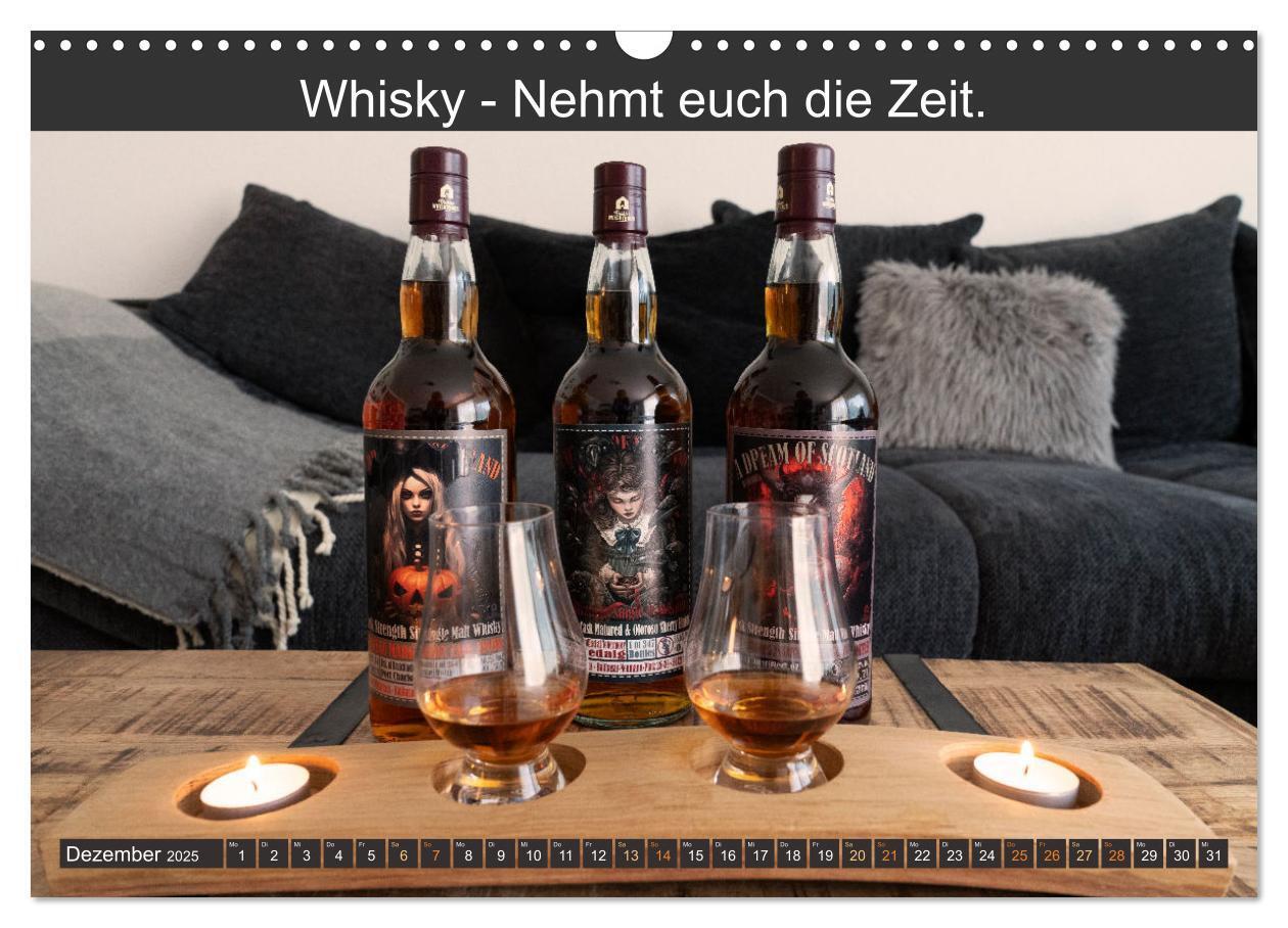 Bild: 9783457212349 | Witzige Whisky-Werbeslogans (Wandkalender 2025 DIN A3 quer),...