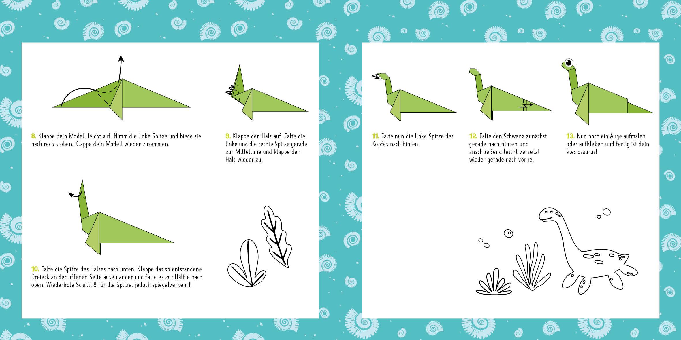 Bild: 9783745915853 | 88 x Origami Kids - Dino Fun | Thade Precht | Taschenbuch | 208 S.