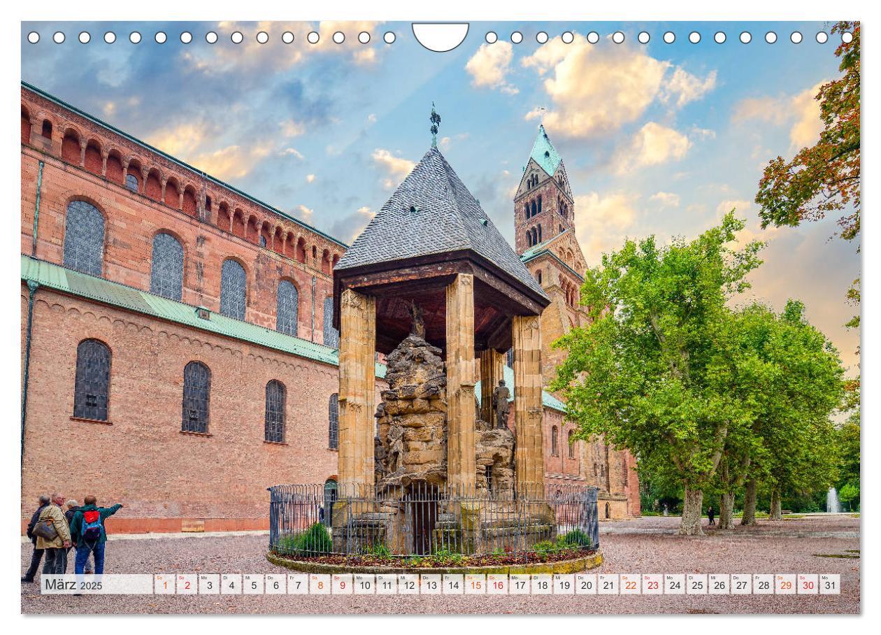 Bild: 9783435195565 | Speyer Impressionen (Wandkalender 2025 DIN A4 quer), CALVENDO...