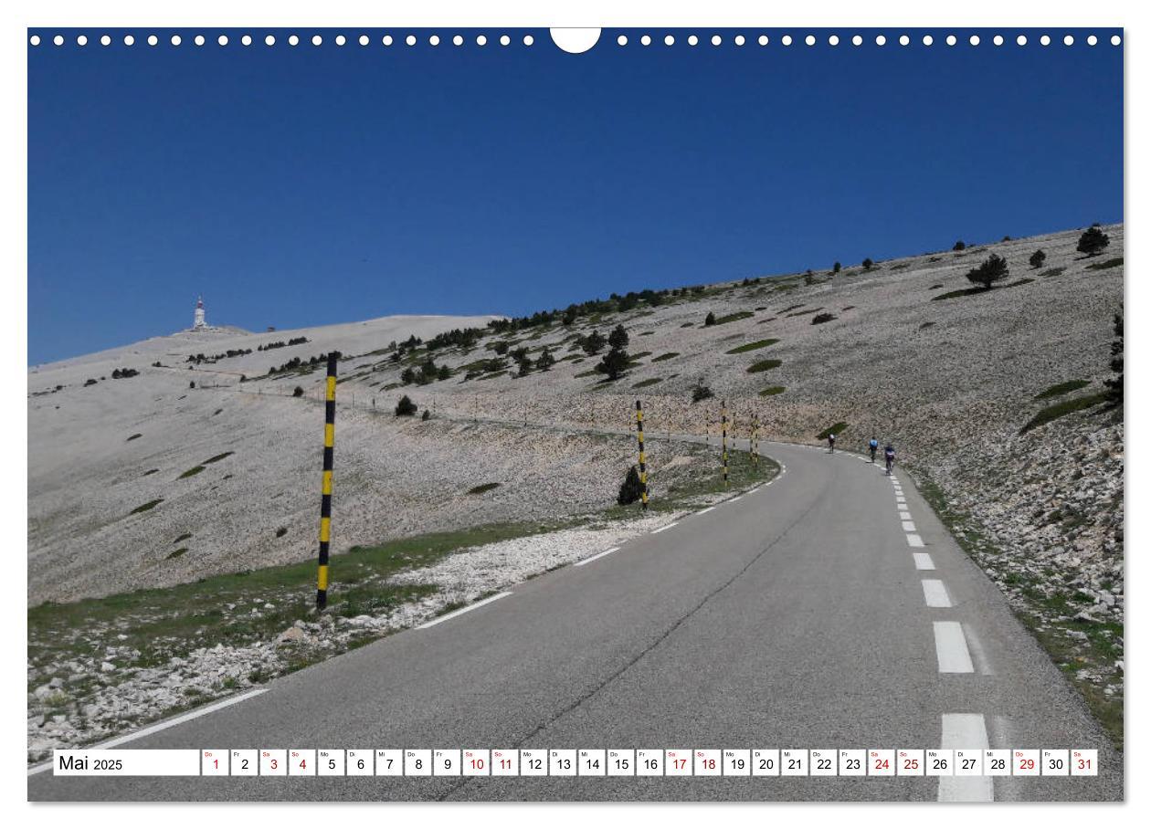 Bild: 9783435353187 | Mit dem Rennrad zum Mont Ventoux (Wandkalender 2025 DIN A3 quer),...