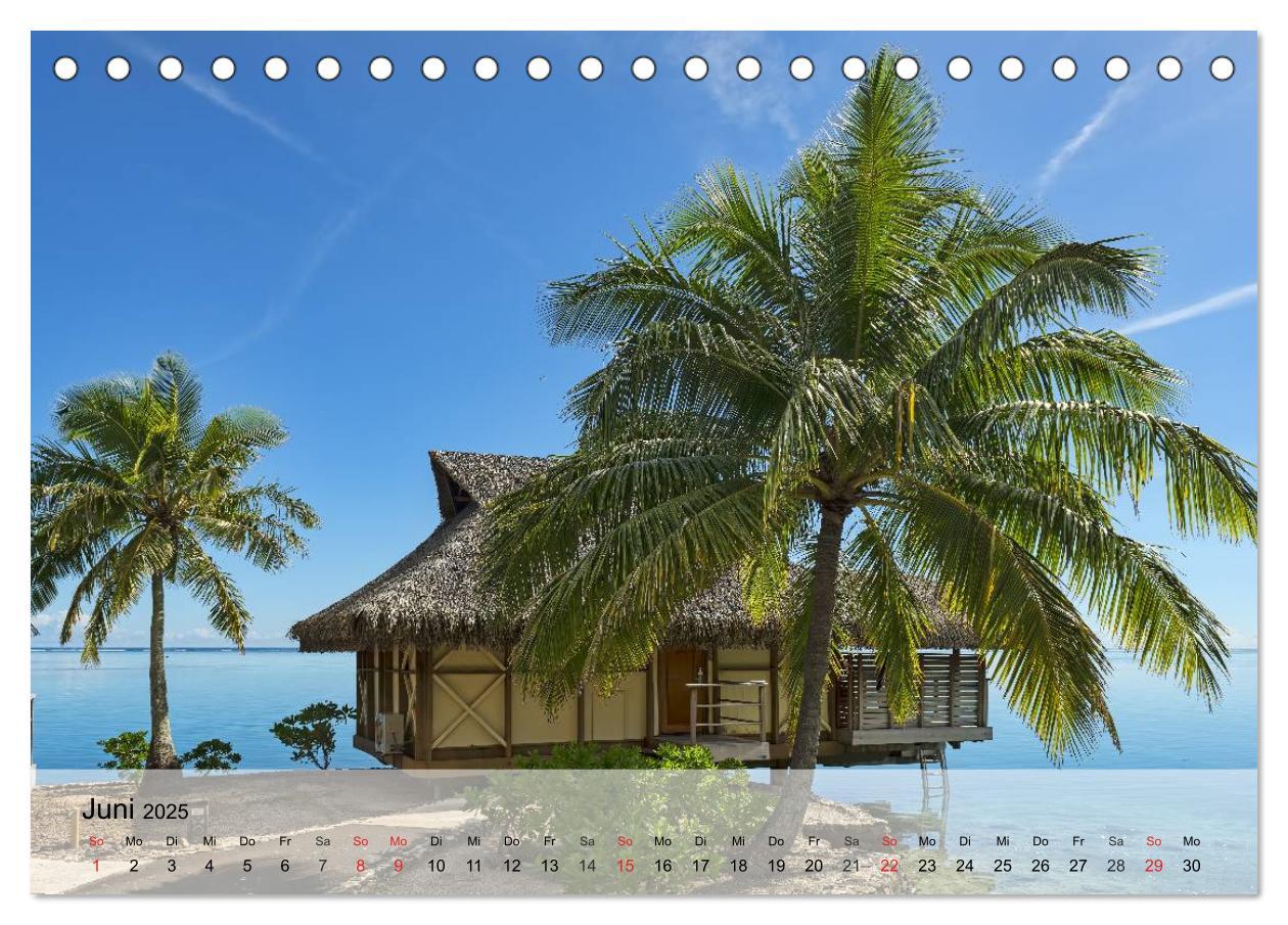 Bild: 9783435622719 | Südseeträume. Paradiese im Pazifik (Tischkalender 2025 DIN A5...