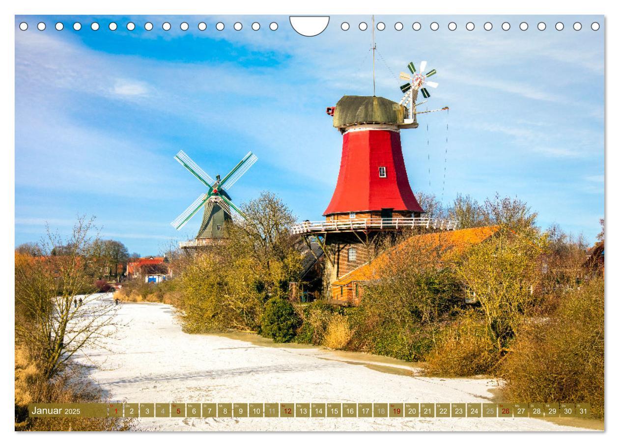 Bild: 9783435070923 | GREETSIEL-LIEBE (Wandkalender 2025 DIN A4 quer), CALVENDO...