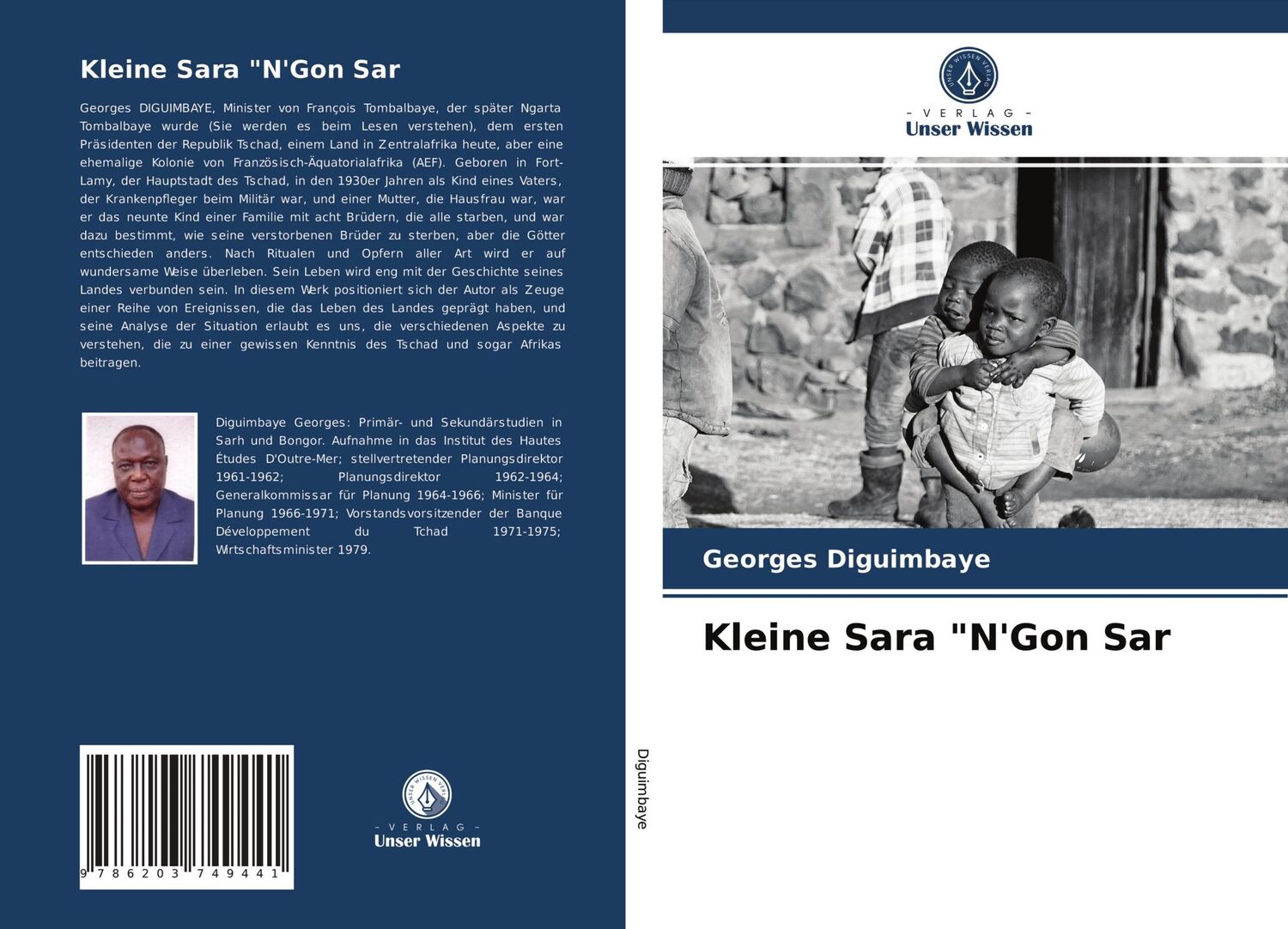 Cover: 9786203749441 | Kleine Sara "N'Gon Sar | Georges Diguimbaye | Taschenbuch | Paperback