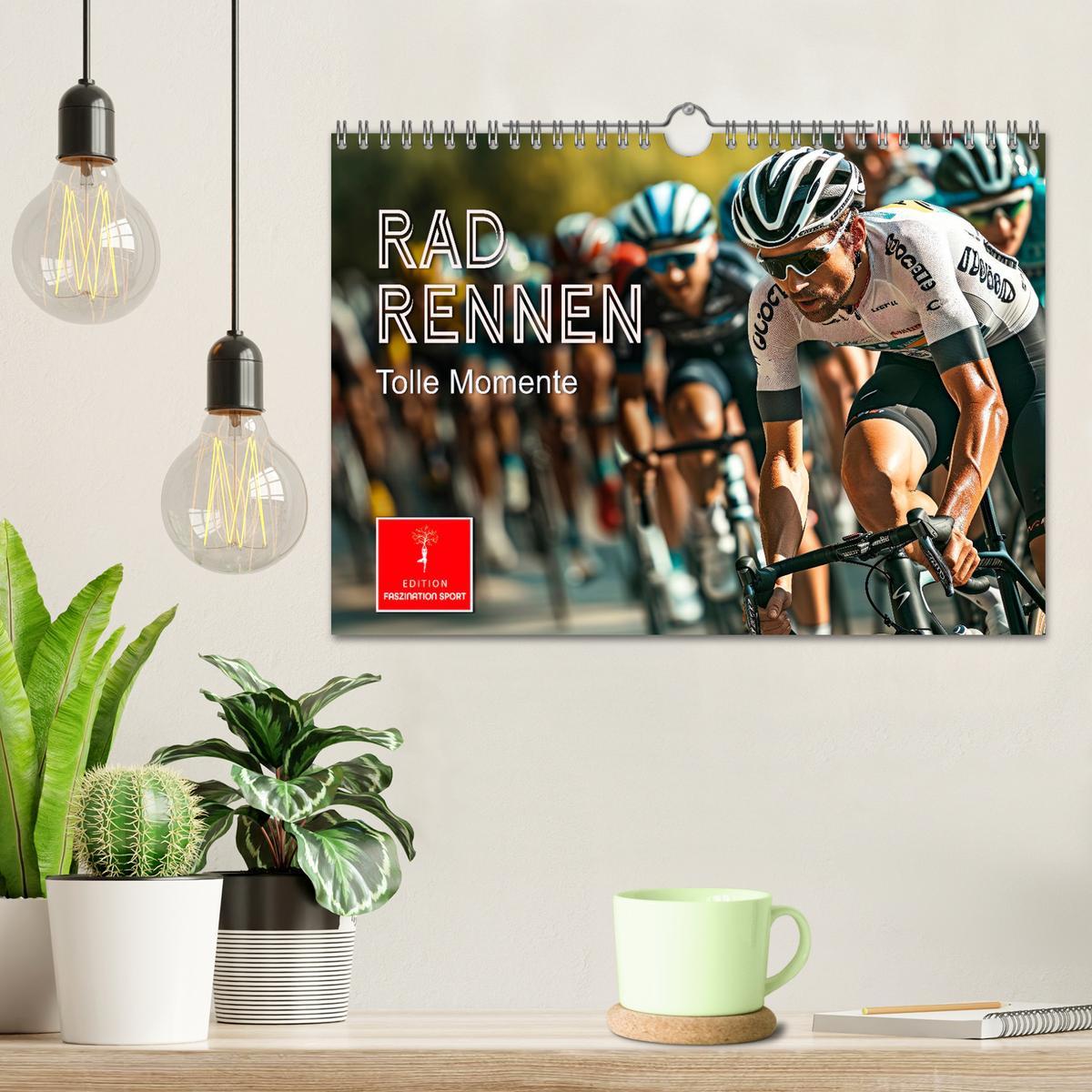 Bild: 9783383776427 | Radrennen - tolle Momente (Wandkalender 2025 DIN A4 quer), CALVENDO...