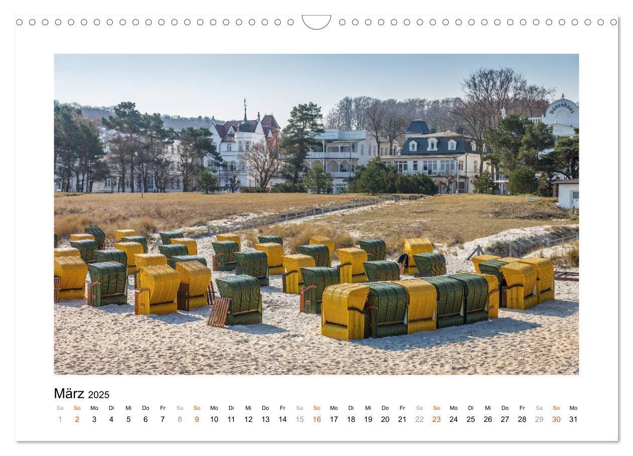 Bild: 9783435571703 | Strandkorb Idylle (Wandkalender 2025 DIN A3 quer), CALVENDO...