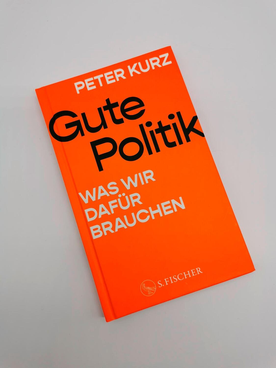 Bild: 9783103976632 | Gute Politik | Was wir dafür brauchen | Peter Kurz | Buch | 112 S.