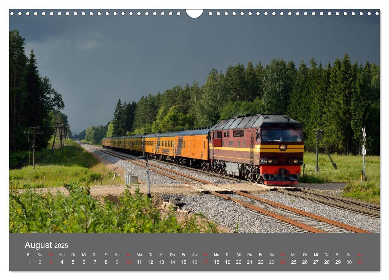 Bild: 9783435647705 | Eisenbahn Kalender 2025 - Oberlausitz und Nachbarländer...