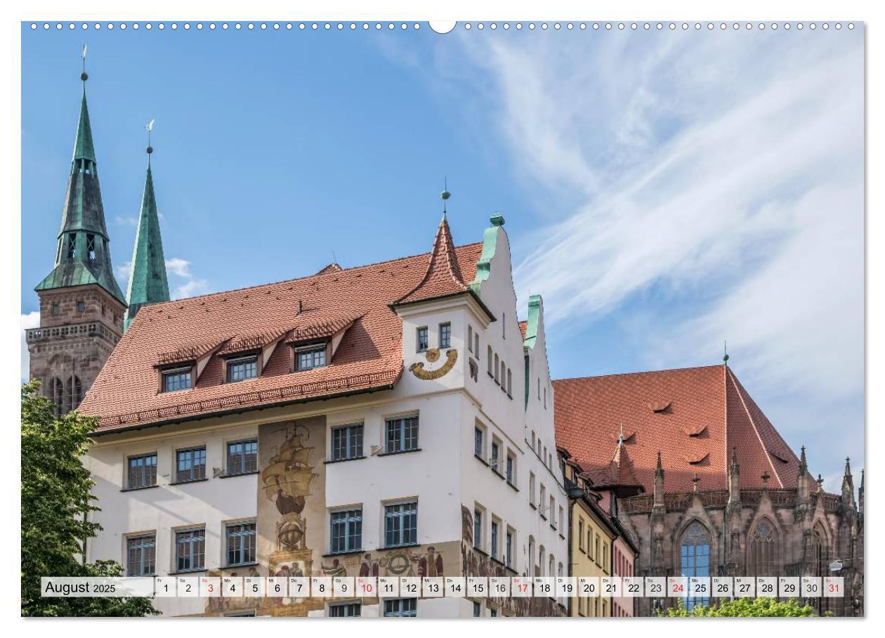 Bild: 9783435591619 | NÜRNBERG Historisches Stadtherz (Wandkalender 2025 DIN A2 quer),...