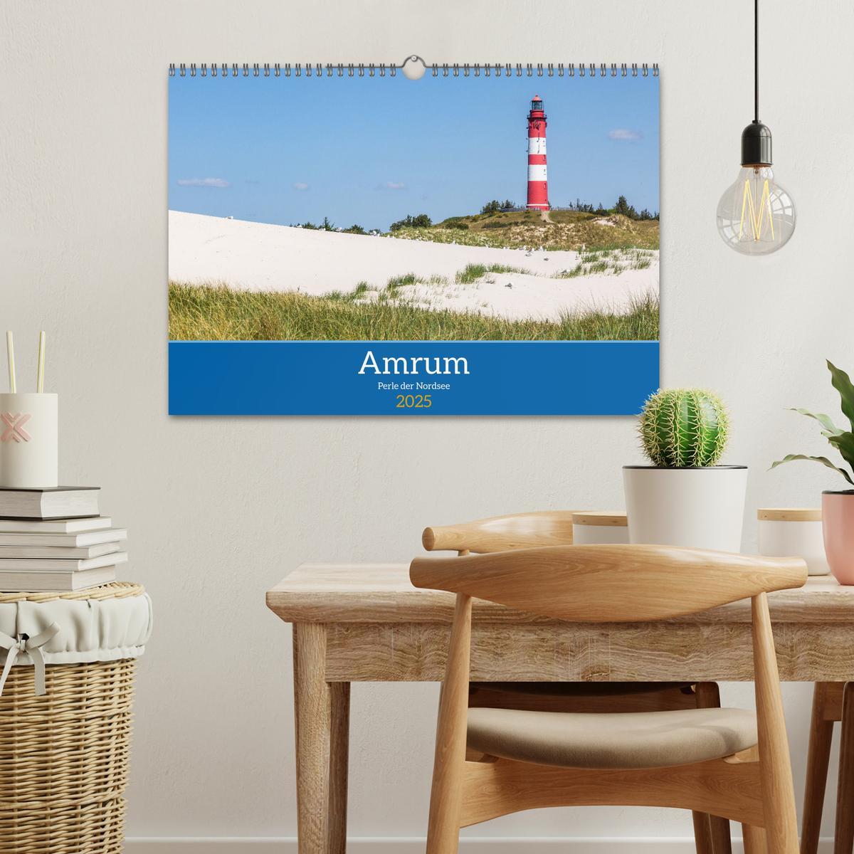 Bild: 9783435016471 | Amrum - Perle der Nordsee (Wandkalender 2025 DIN A3 quer), CALVENDO...