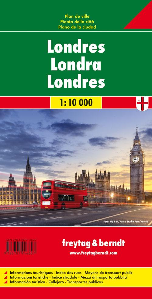 Rückseite: 9783707916607 | London, Stadtplan 1:10.000 | (Land-)Karte | Deutsch | 2019