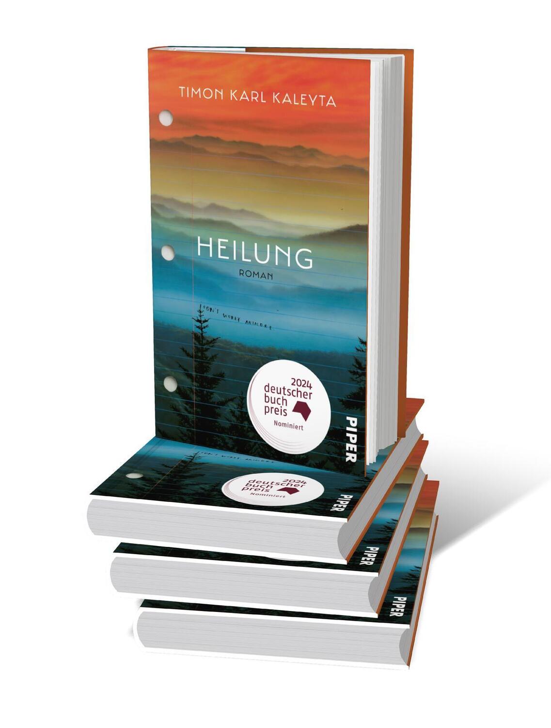 Bild: 9783492071710 | Heilung | Roman Nominiert für den Deutschen Buchpreis 2024 | Kaleyta