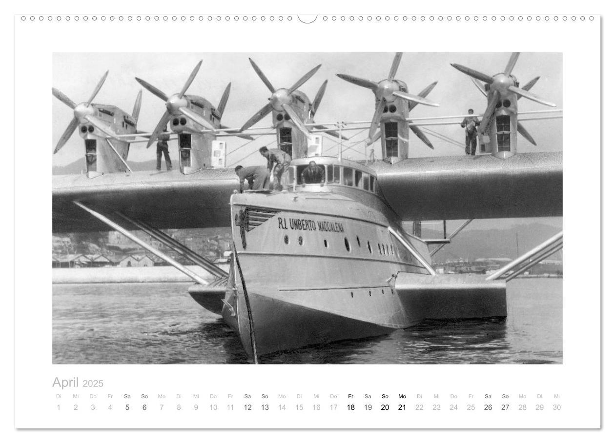 Bild: 9783435446681 | Reise mit dem Flugschiff - Dornier (Wandkalender 2025 DIN A2 quer),...