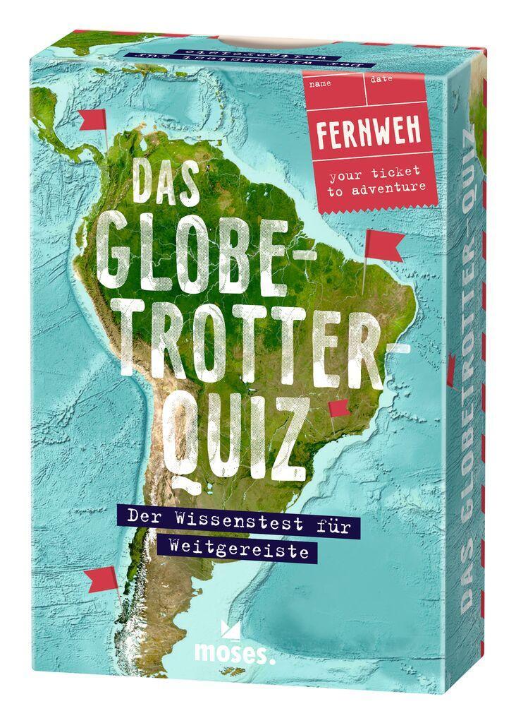 Cover: 9783964552709 | Das Globetrotter-Quiz | Der Wissenstest für Weitgereiste | Krafft