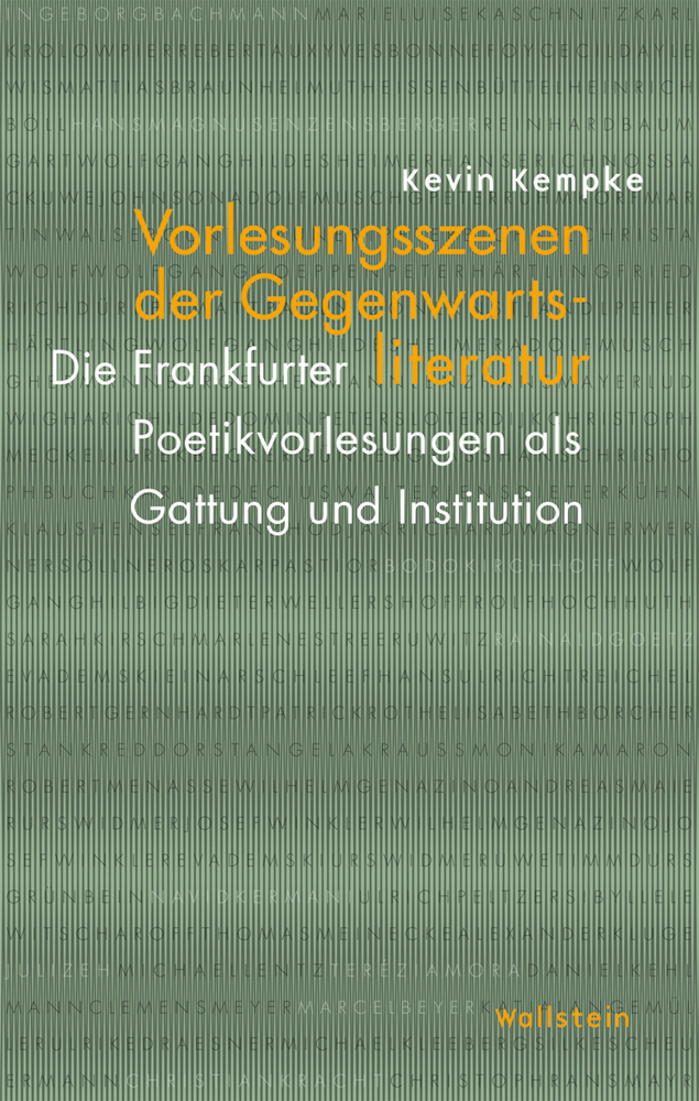 Cover: 9783835339460 | Vorlesungsszenen der Gegenwartsliteratur | Kevin Kempke | Buch | 2021