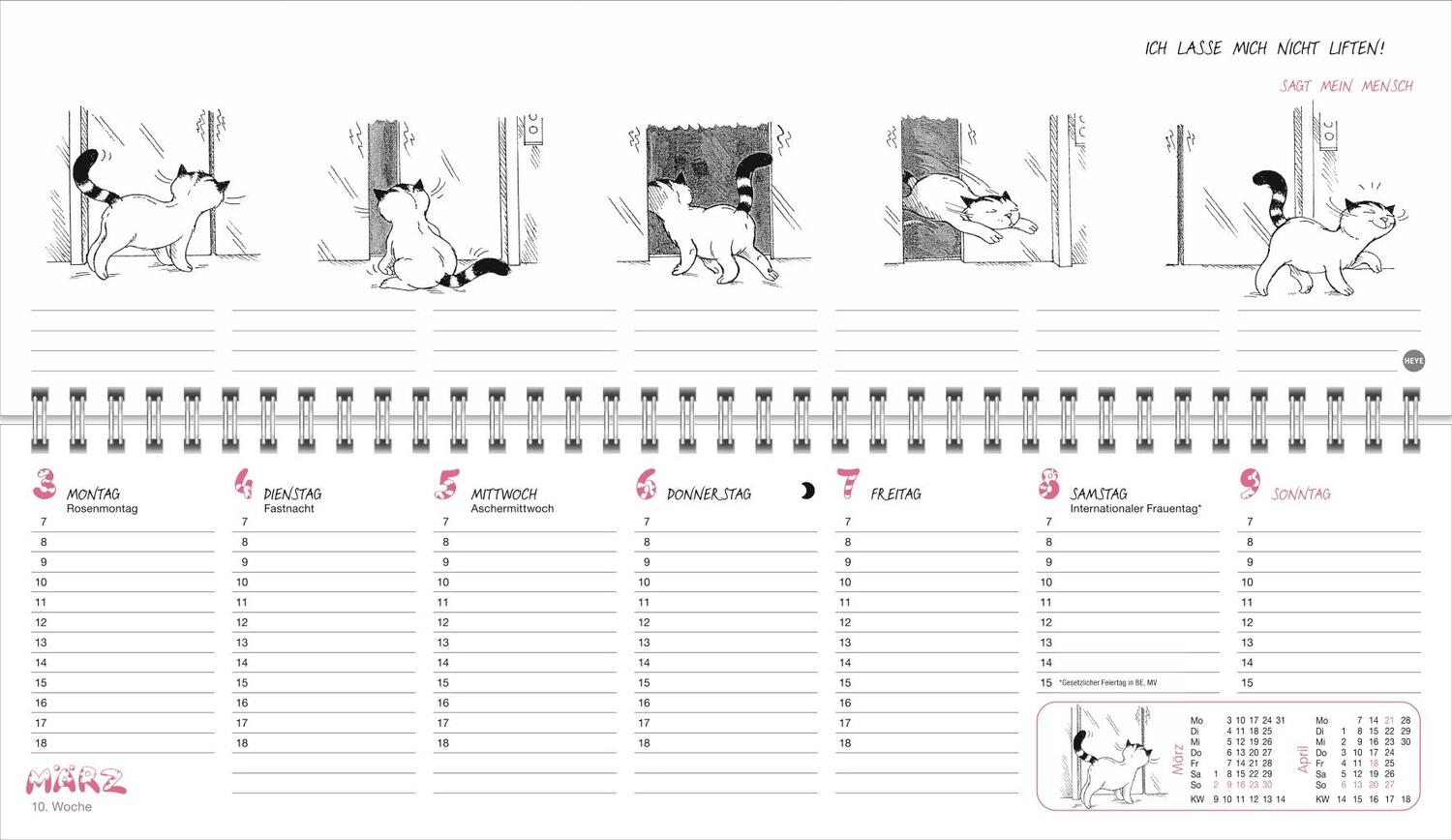 Bild: 9783756406562 | Jacob Wochenquerplaner 2025 | Sven Hartmann | Kalender | Spiralbindung