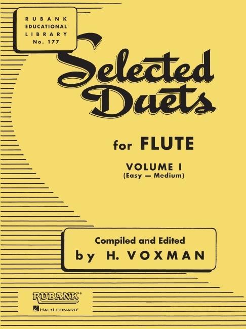 Cover: 9781423445302 | Selected Duets for Flute | Volume 1 - Easy to Medium | H. Voxman