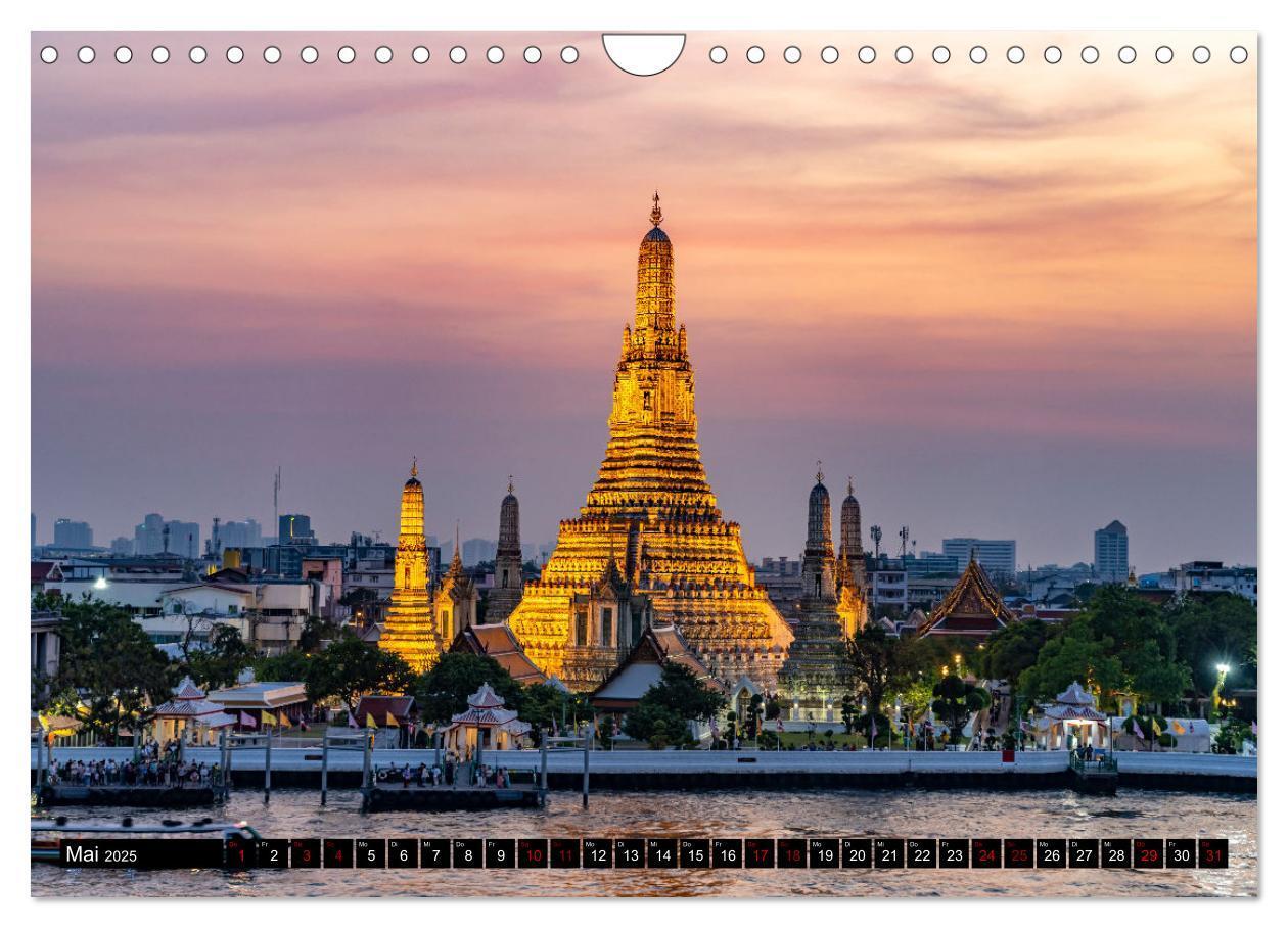 Bild: 9783435383689 | Bangkok - Thailand (Wandkalender 2025 DIN A4 quer), CALVENDO...