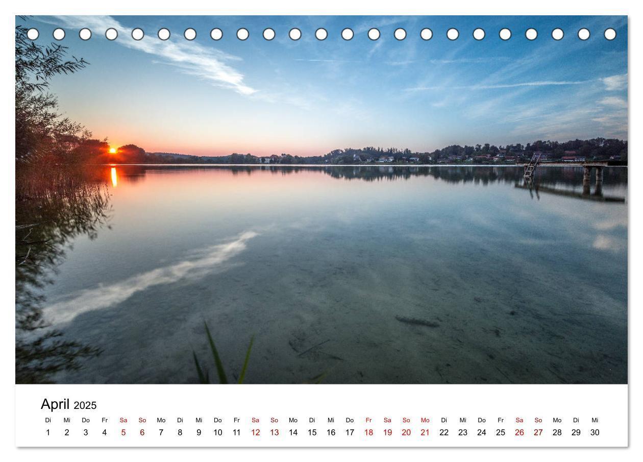 Bild: 9783435376179 | Der Chiemgau (Tischkalender 2025 DIN A5 quer), CALVENDO Monatskalender