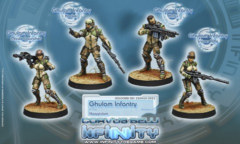 Cover: 2804680004833 | Ghulam Infantry | 280468-0483 | englisch | Corvus Belli Infinity